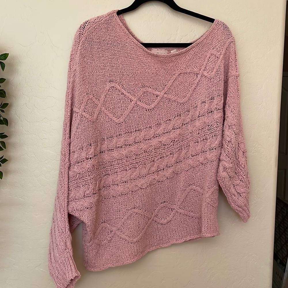 One Shoulder Slouchy Sweater
